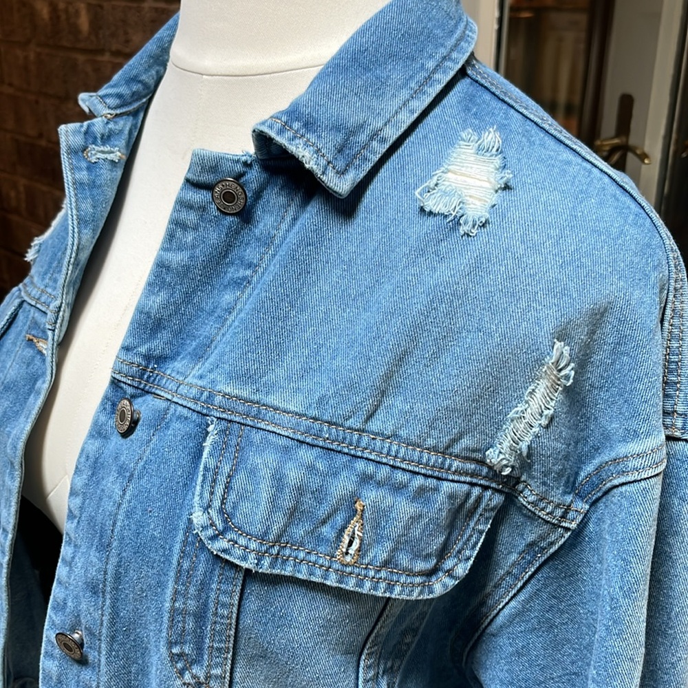 Veveret Classic Blue Denim Jacket size 2Xl - Picture 5 of 11